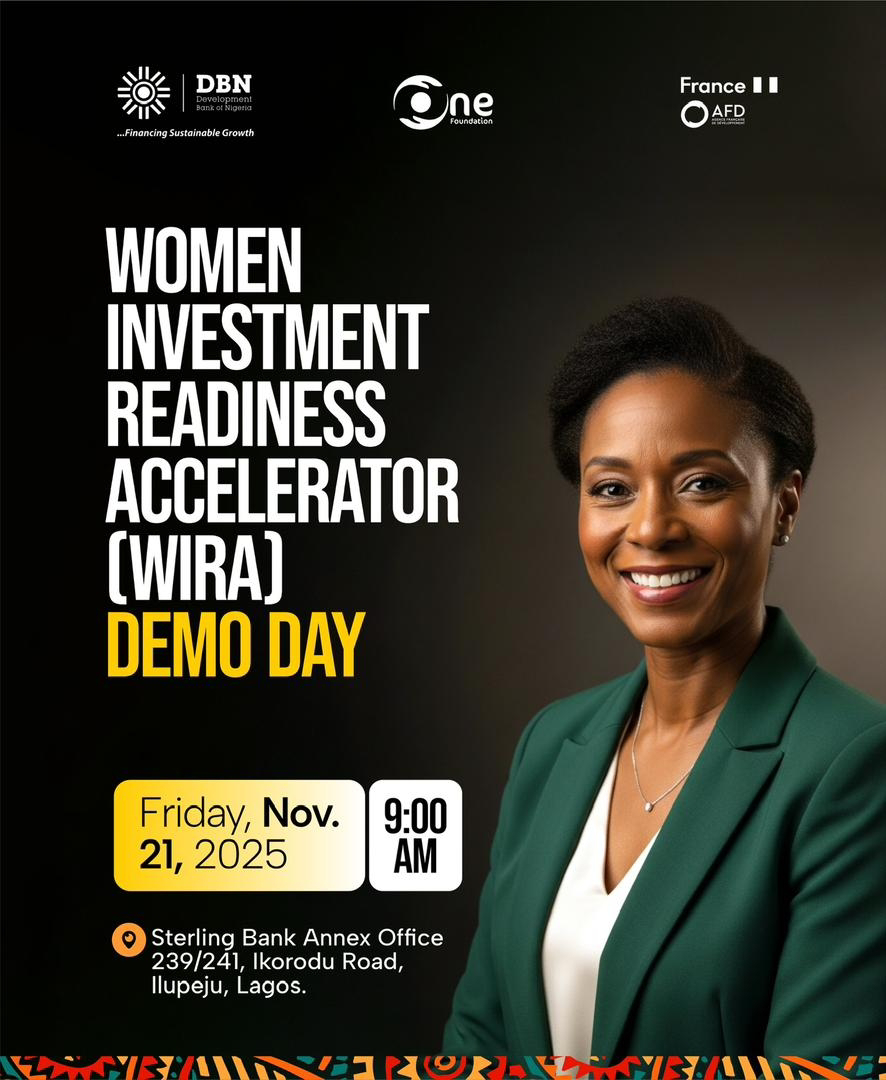 Scaling Women’s Impact: Development Bank of Nigeria, Sterling One FoundationHost WIRA Demo Day