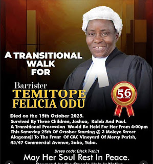 How My Father Murdered My Mum, Few Days After She Was Called To Bar .. Son