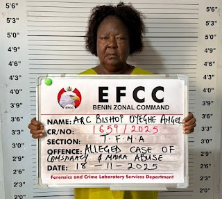 EFCC Arrests Female Archbishop For Alleged Naira Abuse
