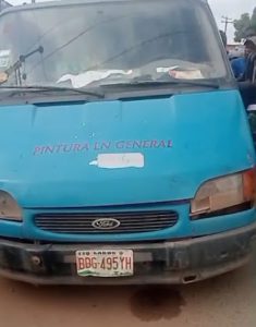 FEMALE LAWMA SWEEPER LOSES LIFE ON MEIRAN ROAD TRAGEDY…….. LASTMA OFFICIALS APPREHENDS FLEEING DRIVER.