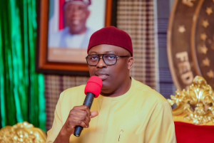 Fubara visits APC Secretariat…..claimed he was never a member of PDP