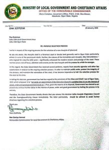 AWUJALE: Ogun Suspends Selection Process,  Ask Ruling House To Await Further Directive