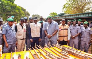 Ogun 1 Customs Command Records 487 Seizures, With DPV of 4.13bn, Generates N454.6m in 2025, Rakes in Over N106m in Last 4 Weeks.