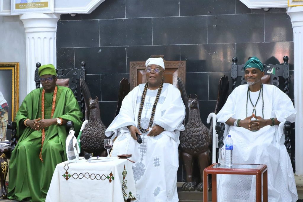 OGUN WEST AGENDA: OBA OLUGBENLE INTENSIFIES STATEWIDE ALLIANCE WITH STRATEGIC EGBA ENGAGEMENT.